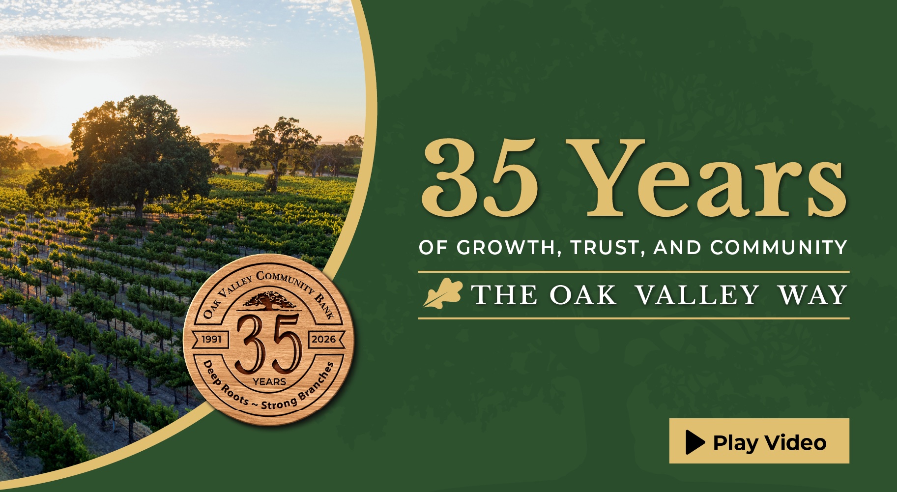 35 Years of growth, trust and community