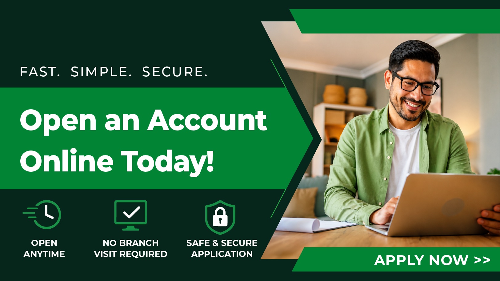 Open an Account Online Today