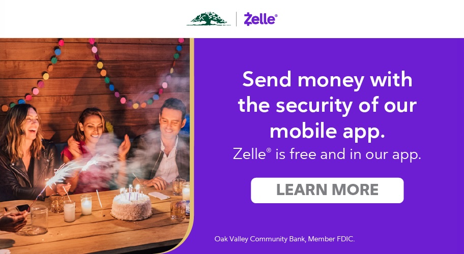 Zelle® Send money with the security of our mobile app