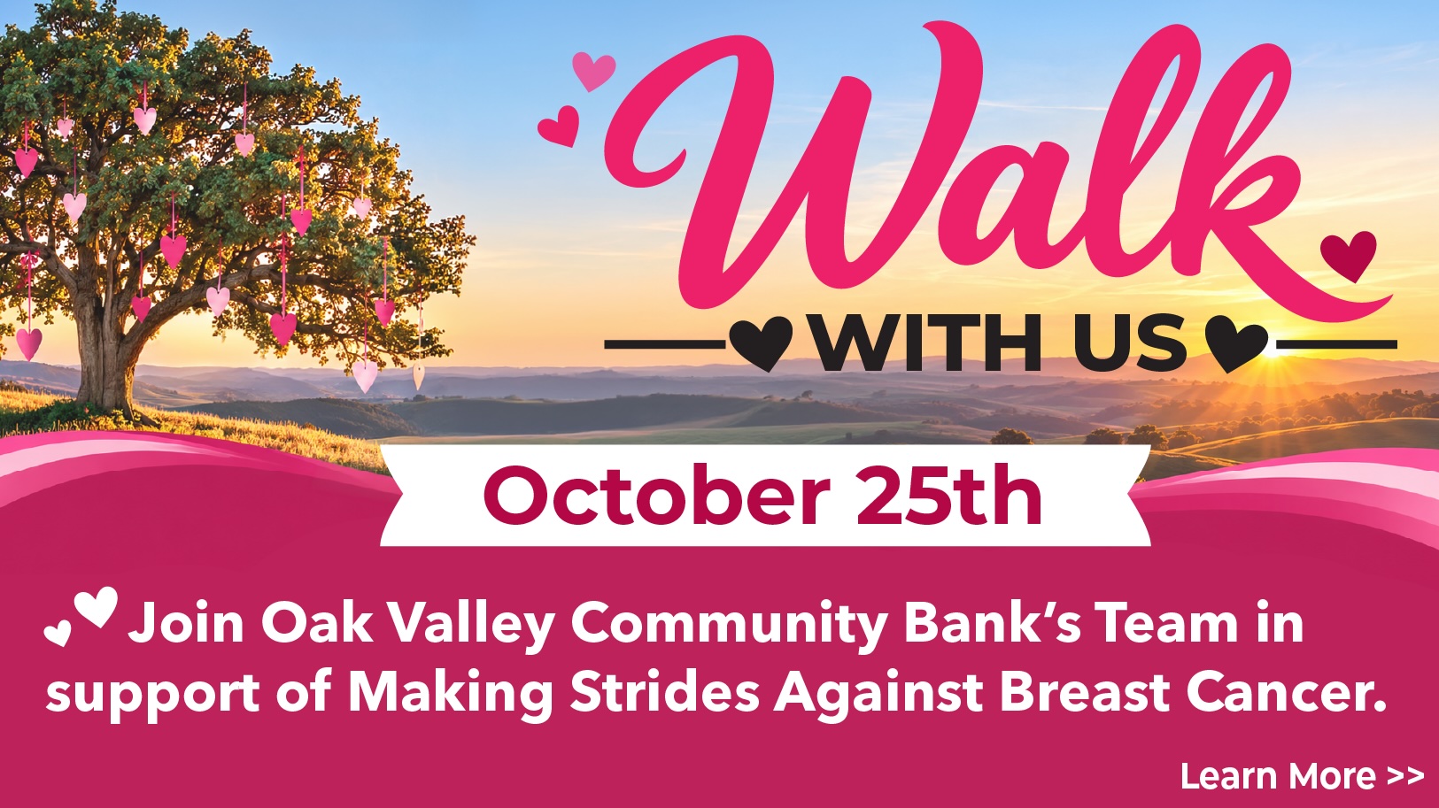 Join OVCB in Making Strides Against Breast Cancer