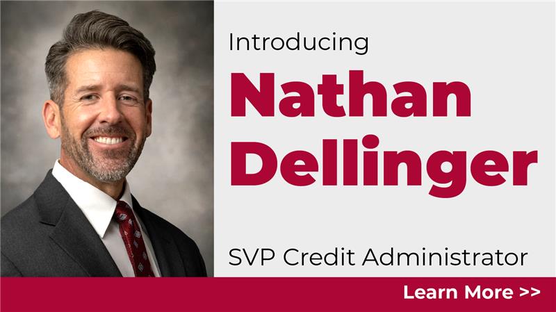 Nathan Dellinger SVP Credit Administrator