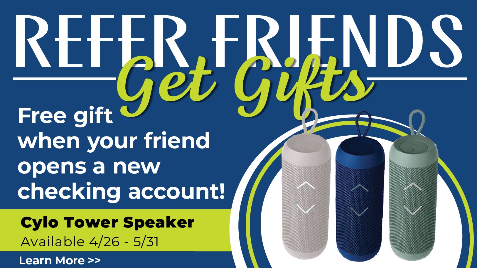 Refer friends and get gifts - open in a new tab
