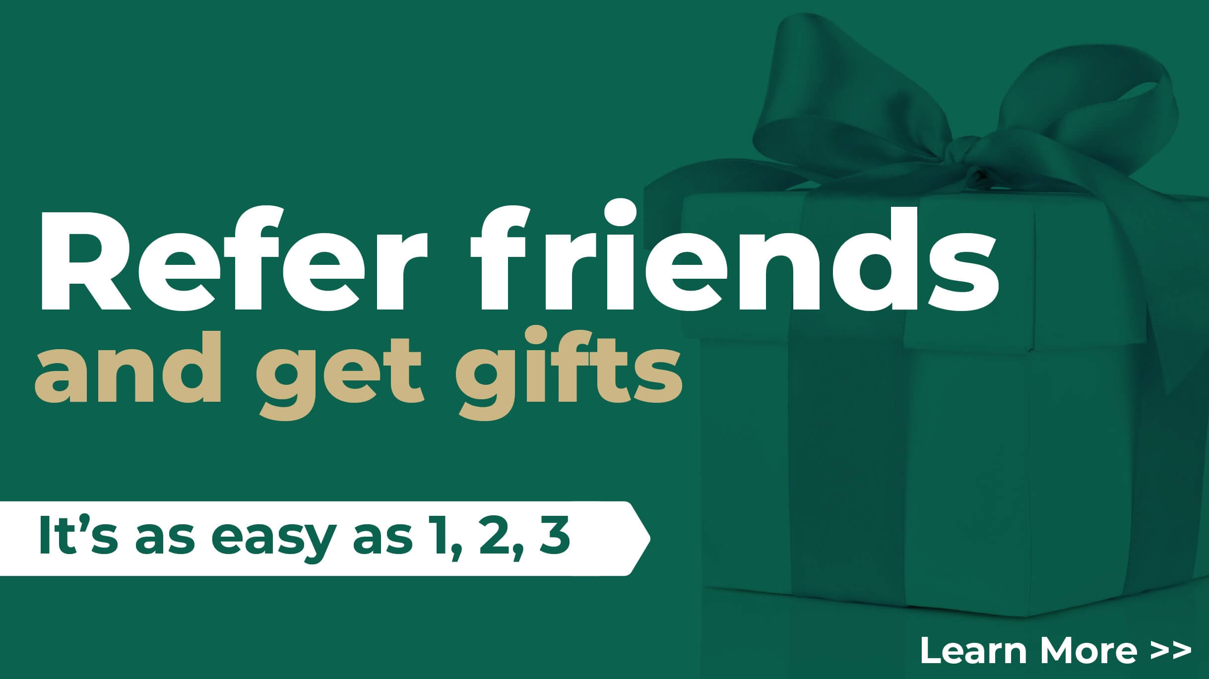 Refer friends and get gifts - open in a new tab